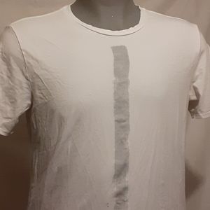 The Rail Mens White Graphic Tee Shirt